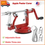 3-IN-1 Apple Peeler Corer Slicer With Stainless Steel Blades And Suction Base. Fixed Price $29.84.