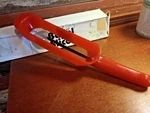 Vintage Deluxe Brooklyn Bagel Slicer Red New. Fixed Price $6.90.