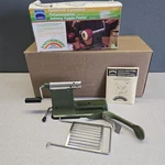 Vtg Johnny Apple Peeler Slice Core Earthgrown E-9600 Old School Kitchenalia. Fixed Price $12.99.