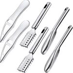 Mudder 6 Pieces Fish Scaler Remover Brush Stainless Steel Sawtooth Scarper.... Fixed Price $18.69.