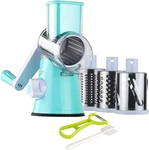 Rotary Cheese Grater Hand Crank, Kitchen Shredder Speed Mandolin Slicer Nut Grin. Fixed Price $31.02.