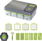 Vegetable Chopper With Containers Multi-functional Slicer, Dicer, Shredder. Fixed Price $47.99.