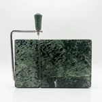 Green Marble Cheese Slicer With Metal Wire Handle, Manual Food. Fixed Price $19.99.