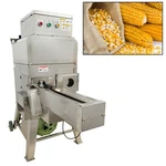 110V/220V Fully Automatic Fresh Corn Thresher Peeling Machine 2KW. Fixed Price $5316.68.
