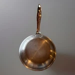Vintage Belgique Stainless Steel 10 Pan Silicon Handle Tools Of The Trade Cook. Fixed Price $25.00.