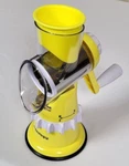 Prepology New Yellow Countertop Grater & Slicer 3 Interchangeable Barrels. Fixed Price $17.89.