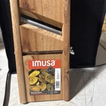 Imusa Wood Plantain Slicer "mariquitera", 13.8 X 4 Inches,. Fixed Price $17.99.
