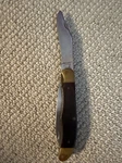 Frontier Imperial Usa 4625 Black Folding Hunter Knife. Fixed Price $56.54.