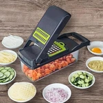 16 In Veggie Slicer Multi-functional One-piece Vegetable Cutter. Kitchen Ideas. Fixed Price $12.99.