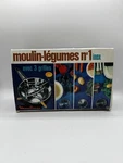 Vintage Moulinex Rotary Food Mill Stainless Steel 3 Discs W/ Box Very Rare. Fixed Price $69.99.