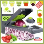 15 In Vegetable Fruit Chopper Cutter Food Onion Veggie Dicer Slicer Kitchen Us. Fixed Price $6.98.