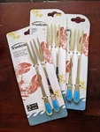 Trudeau Maison Seafood / Shellfish Forks - Set Of 2. Fixed Price $6.99.