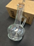 Rw Base 8OZ Glass Elegant Olive Oil Dispenser Cork Lid Vinegar Restaurantware. Fixed Price $21.99.