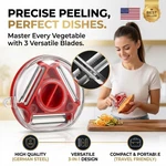 3IN1 Magic Peeler Set Julienne Slicer Shredder Grater Kitchen Tool. Fixed Price $9.25.