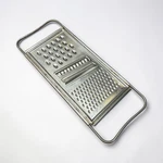 Vintage Ekco Usa Stainless Steel Hand Held Flat Grater Slicer Shredder Is. Fixed Price $12.00.