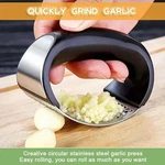 Stainless Steel Manual Garlic Press Crusher Chopper & Kitchen Mincer Gadget. Fixed Price $10.99.