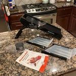 Kitchenaid Mandoline Adjustable Slicer Set Julienne Blades Black W/manual. Fixed Price $39.99.
