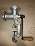 Nice Vintage Keystone NO.50 Food Chopper Hand Crank Meat Grinder. Fixed Price $29.99.