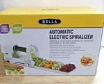 Bella Vegatable Processor Automatic Electric Slicier Brand New Sealed 4-N-1. Fixed Price $18.95.