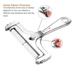 Yingruier Handheld Cheese Cutter - Wire Slicer For Cheddar & Mozzarella. Fixed Price $11.36.