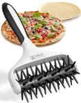Orblue Pizza Dough Docker Pastry Roller With Spikes, Docking L, Black. Fixed Price $14.76.