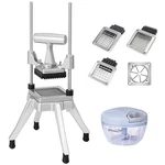 Botabay Commercial Vegetable Fruit Chopper W/6-WEDGE SLICER1/43/81/2 Blade. Fixed Price $165.61.
