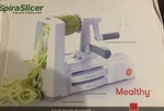 Mealthy Spiraslicer 5-BLADE Spiralizer Vegetable W Catch Store Container. Fixed Price $12.99.
