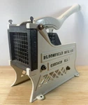 Vtg. Bloomfield French Fry Cutter Cast Iron. Heavy Made In Chicago, Ill.. Fixed Price $550.00.