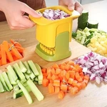 Multifunctional Cucumber Potato Slicer Household Hand Pressure Onion Dicer Kitch. Fixed Price $24.69.