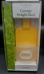 New Vintage Kyocera Williams-sonoma Ceramic Straight Slicer 2003. Fixed Price $25.00.
