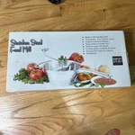 Stainless Steel Food Mill Import 3QT Blades 4603 Harolds Kitchen Silver. Fixed Price $20.00.