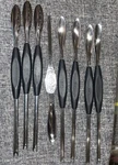 7 Oxo + 1 Stainless Steel Seafood Picks Scoop And. Fixed Price $14.95.