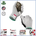 Complete Oyster Shucking Kit With 3.5 Inch Knife And Ambidextrous Safety Gloves. Fixed Price $24.82.