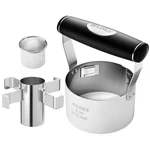 Hulisen Donut Cutter With Removable 3.5'' Round Center, Silver. Fixed Price $26.99.