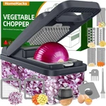 12-IN-1 Vegetable Chopper Cutter Dicer Slicer Grater Egg Separator Kitchen. Fixed Price $19.99.