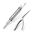 Adorambling Shrimp Deveiner Tool And Peeler Set Multifunctional Silver. Fixed Price $14.76.