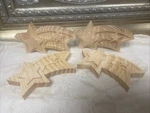 Box Of Mondo Llama 3D Wooden Shooting Star 5 X8. Fixed Price $12.00.