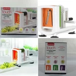 Goodcook 10806 Veggie Spiralizer With Interchangeable Blades, 6" White New. Fixed Price $20.99.