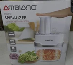 Ambiano Electric Vegetable Spiralizer 100W Kitchen Appliance Gadget New In Box. Fixed Price $11.99.