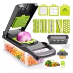 12 In Vegetable Salad Fruit Peeler Cutter Slicer Dicer Chopper Kitchen Tools. Fixed Price $15.99.