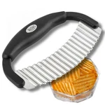 Tablecraft H6610 Crinkle Cutter Single Blade With Plastic Handle, Small, Black. Fixed Price $18.84.