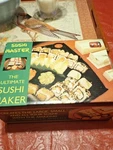 Sushi Master Ultimate Maker Plus Kit 5IN1 Miracle Molds Rice Fork, Spatula. Fixed Price $15.38.