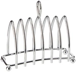 Kitchencraft Chrome-plated Metal Toast Rack, 16 X 15 7 Cm (6.5" 6" 3"), Si. Fixed Price $21.94.