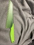 Zyliss Serrated Lettuce Knife, Prevents Browning, Cutting Veggies, Cake, Bread. Fixed Price $8.00.