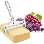 Boao Cheese Slicer With Wire Adjustable 14.5 X 10 Cm/ 5.7 Inches, Silver. Fixed Price $19.33.