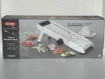 Oxo Mandoline V-blade Slicer Non Slip Grip +3 Extra Wavy Julienne Straigh. Fixed Price $24.99.