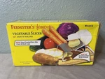 Vintage Rare Feemsters Famous Vegetable Slicer 60 New W/ Original Box. Fixed Price $28.97.