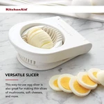 Kitchenaid Classic Egg Slicer With Stainless Steel Wires, 9 Inch, White. Fixed Price $13.99.