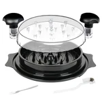 Chicken Shredder Tool - Large Twist Design With Brush & Fork, Visible Meat Sh.... Fixed Price $27.81.