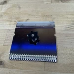 Stainless Steel Replacement Julienne Reversible Straight/waffle Blade With Knob. Fixed Price $50.00.